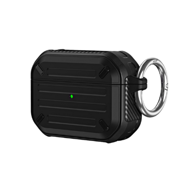 Protective Case for AirPods 2nd Gen - Eggshell - Black