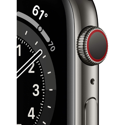 Apple Watch Series 6 40MM (GPS + Cellular) - Graphite Stainless Steel - Image 2