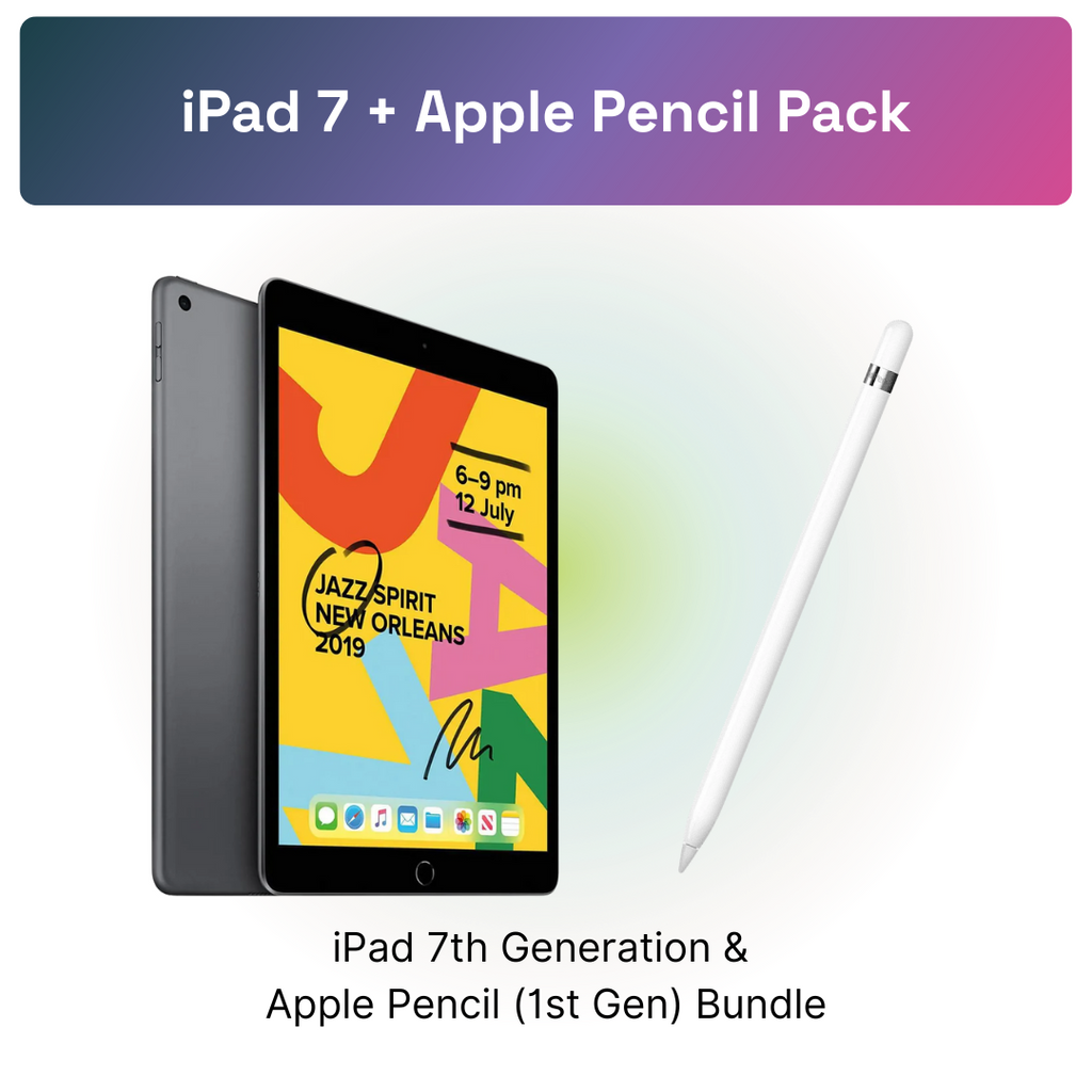iPad 7th + Apple Pencil Pack