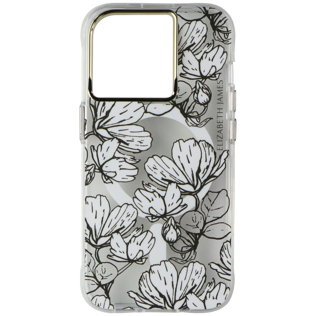 Elizabeth James Case for MagSafe for iPhone 15 Pro - Sunday in Soho Clear/Gold - New - Image 2