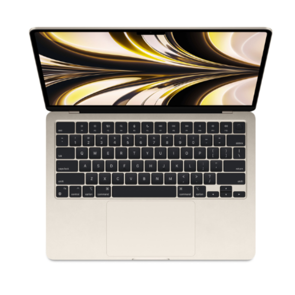 Apple MacBook Air M2 13-inch 256GB 8GB RAM 8-Core CPU 8-Core GPU (Mid 2022) Starlight - Image 2