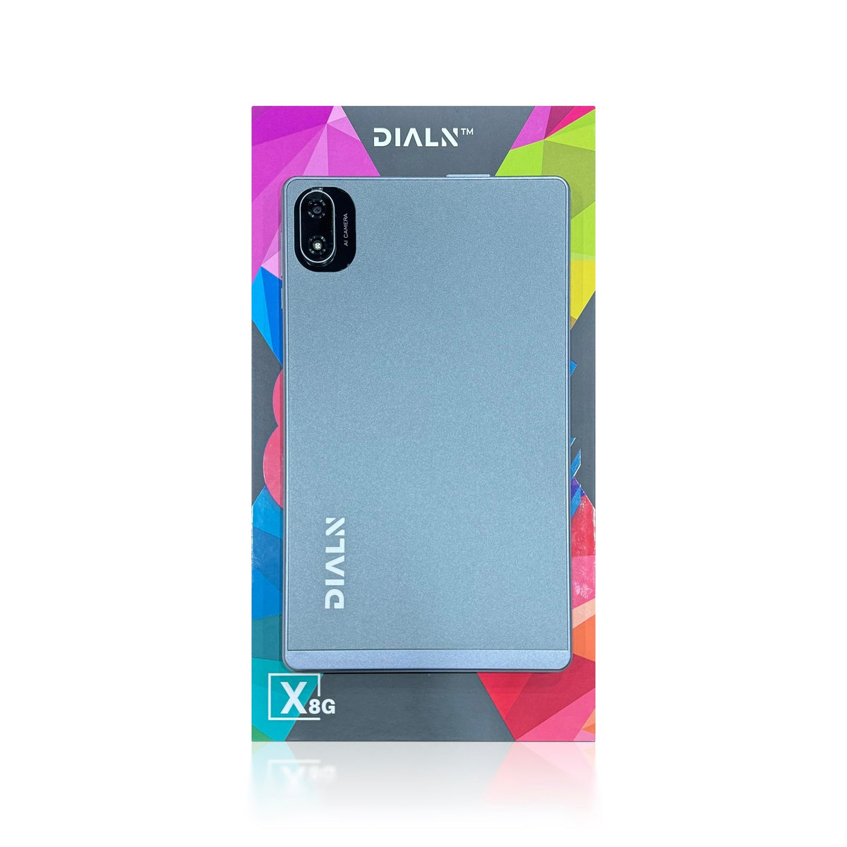 DIALN X8G Android 13 Tablet - 8" HD+ Display, 4G LTE, Android 13, Quad Core, 3GB RAM, 64GB Storage, Dual Cameras, Expandable