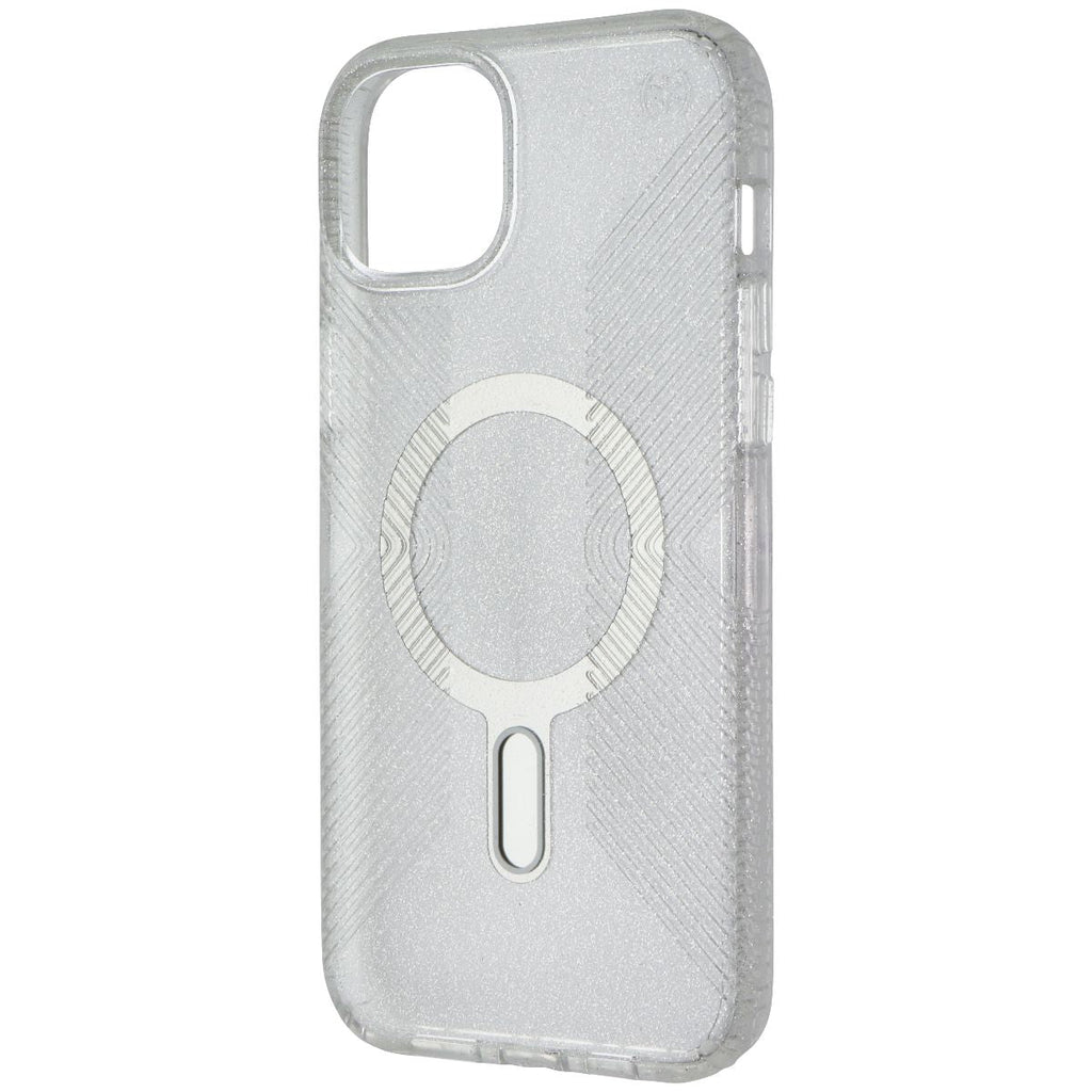 Speck Presidio w/ Click Lock for MagSafe iPhone 15 Plus/14 Plus - Clear/Glitter - New