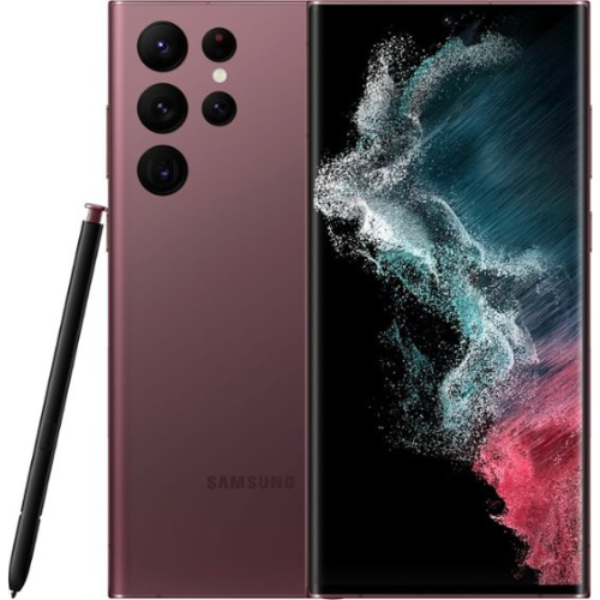 Samsung Galaxy S22 Ultra 5G 128GB - Burgundy (Unlocked)