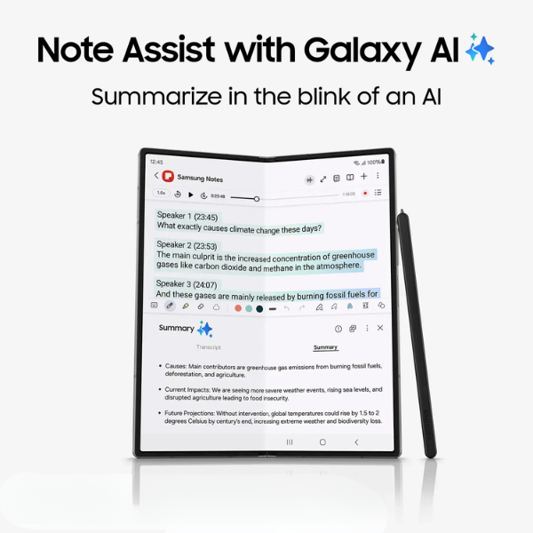 Samsung Galaxy Z Fold 6 512GB 5G - Silver Shadow (Unlocked) - Image 3