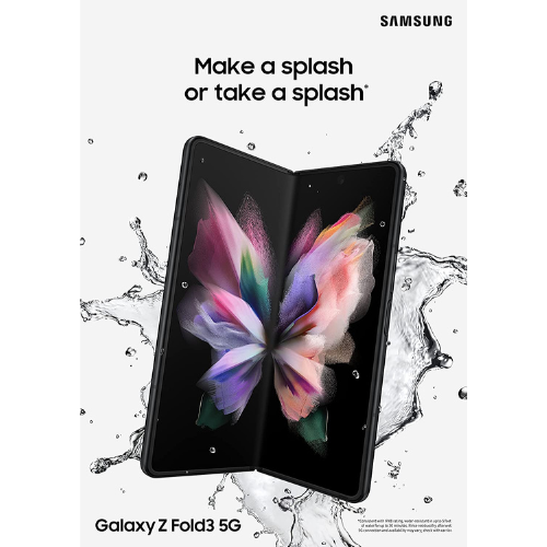 Samsung Galaxy Z Fold 3 256GB 5G - Phantom Black - Image 5