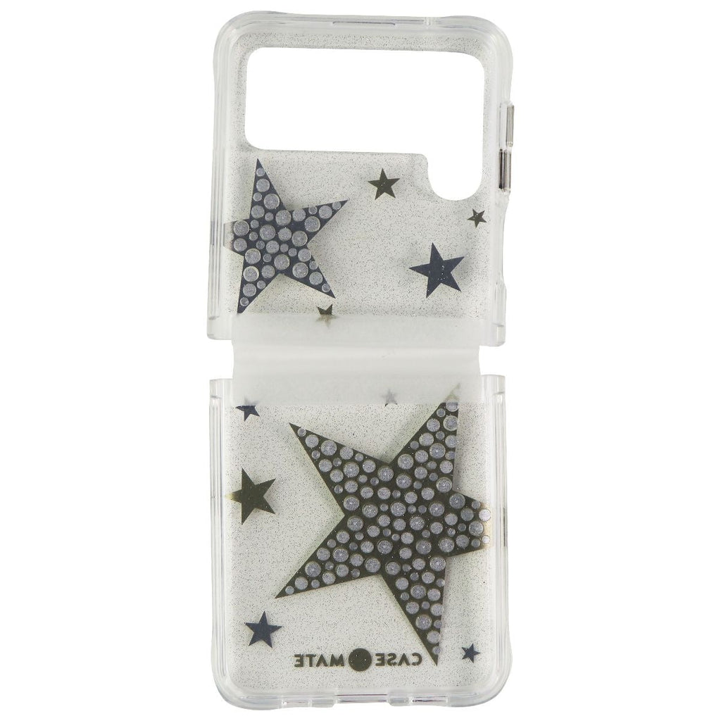 Case-Mate Sheer SuperStar Case for Samsung Galaxy Z Flip3 5G - Silver/Gold/Clear - New - Image 3