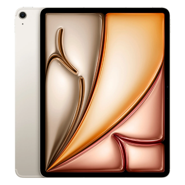 iPad Air 13" (M2, 2024) 1TB - Starlight (Wi-Fi + Cellular)