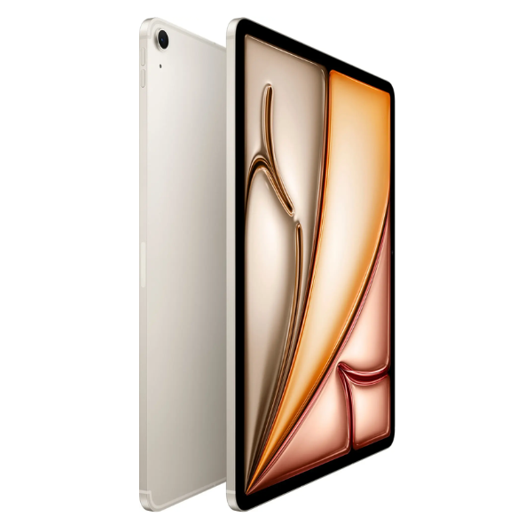 iPad Air 13" (M2, 2024) 128GB - Starlight (Wi-Fi + Cellular) - Image 3