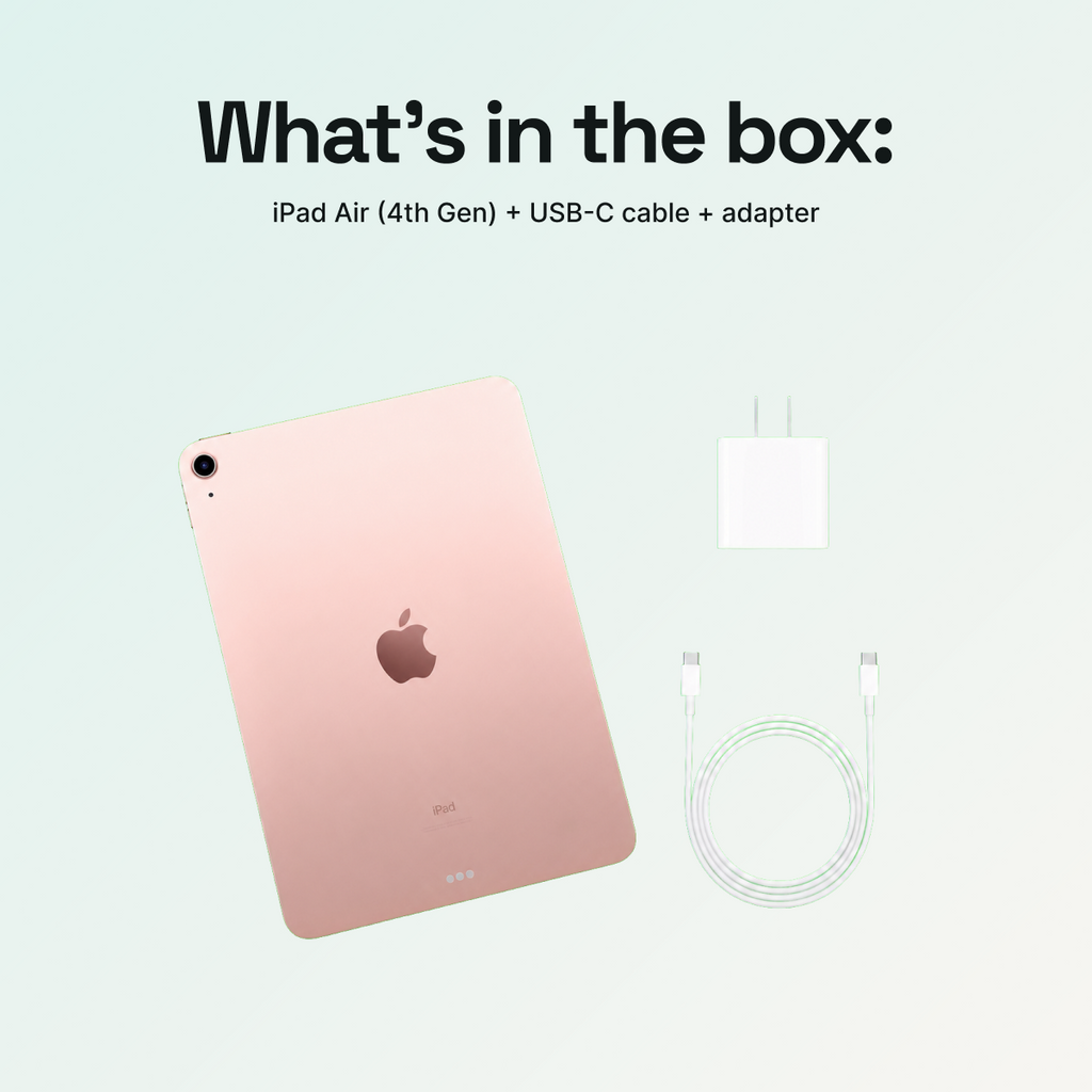 iPad Air 10.9" (4th Gen, 2020) 256GB - Rose Gold (Wi-Fi + Cellular) - Image 4