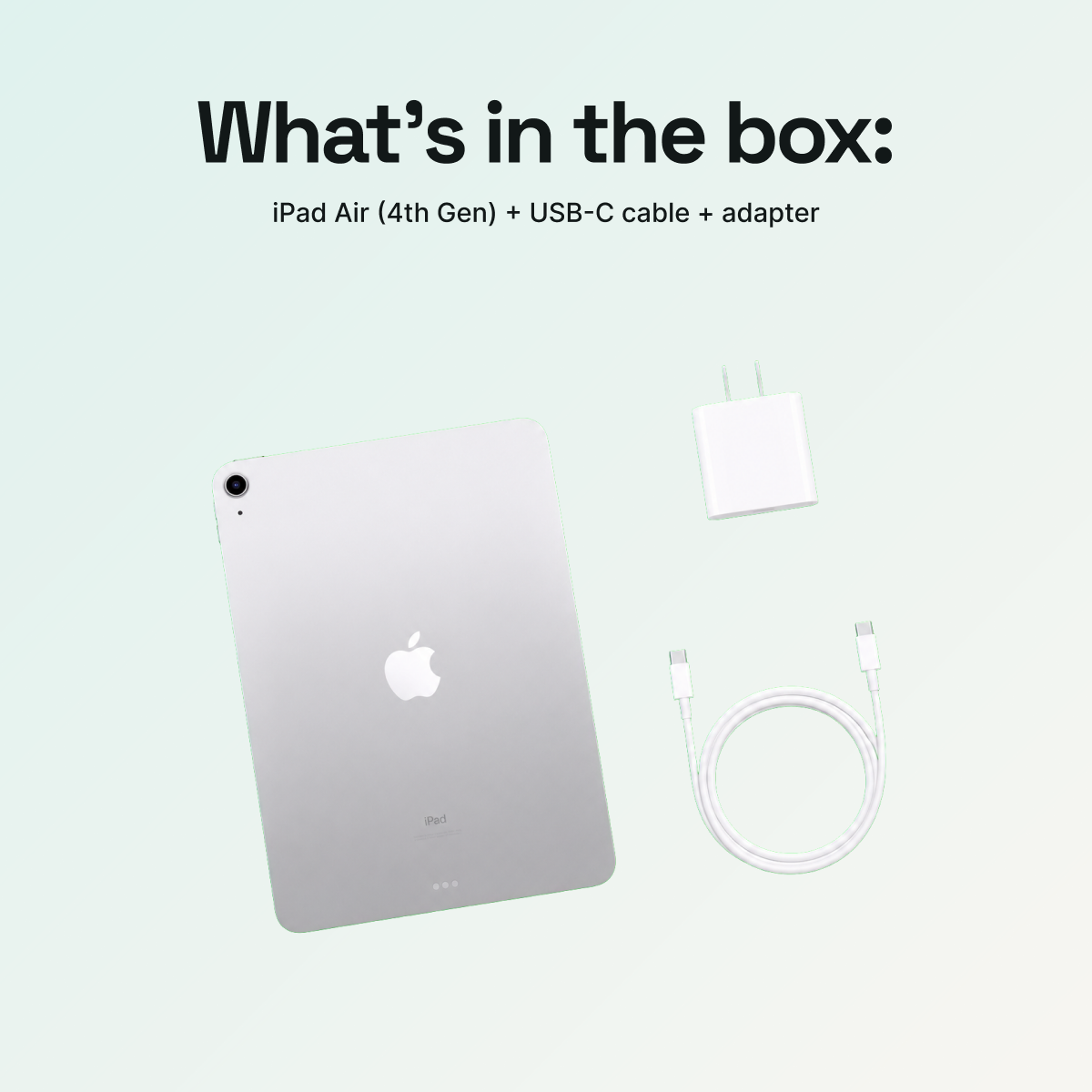 iPad Air 10.9" (4th Gen, 2020) 64GB - Silver (Wi-Fi + Cellular) - Image 4