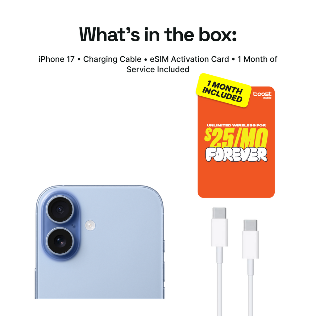 iPhone 17 Connected Pack (Unlocked) + 1 Month Boost Mobile - Image 2
