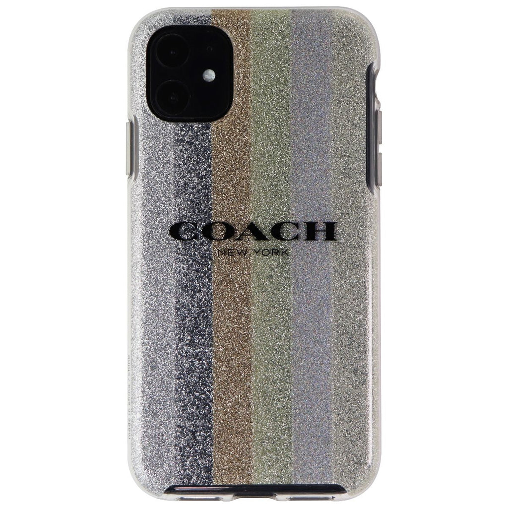 Coach Protective Case for Apple iPhone 11 (6.1-inch) - Glitter Americana - New - Image 2